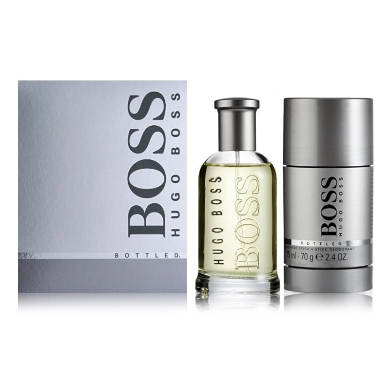 Hugo Boss Bottled набор для мужчин (100 мл. EDT + 75 мл. Дезодорант-карандаш)